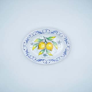 OVAL PLATE WITH FLAP