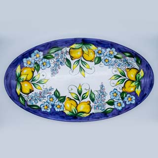 OVAL PLATE WITH FLAP