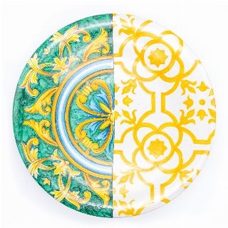 DECORATED CERAMIC MAJOLICA TILES - ZAGARA